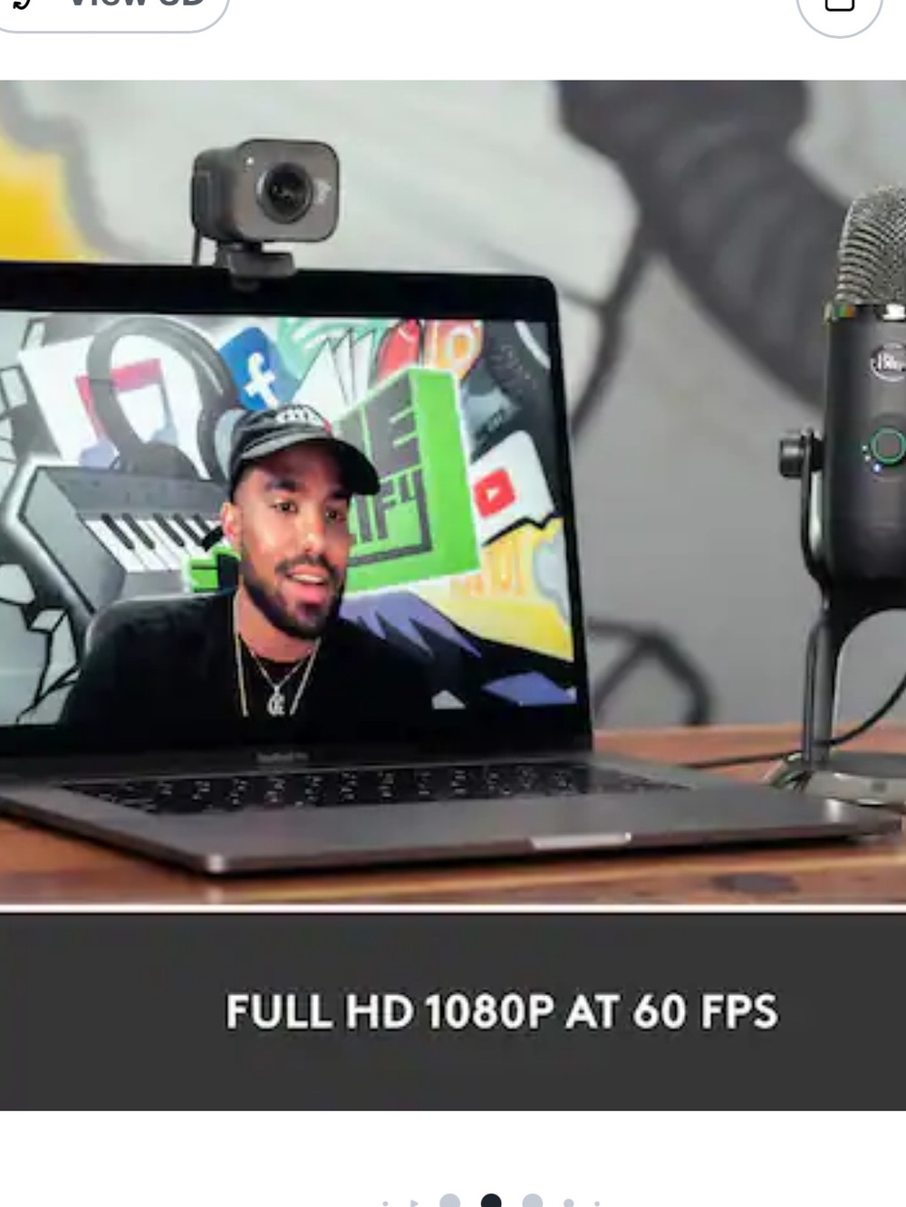 Logitech Stream Cam Plus For Creators - Picture 3 of 9